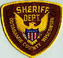 Sheriff Dept. Outagamie County Wisconsin