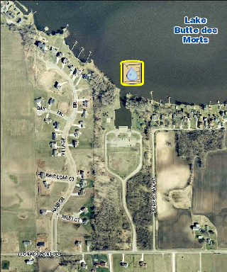 Image of Lake Butte des Morts Boat Landing
