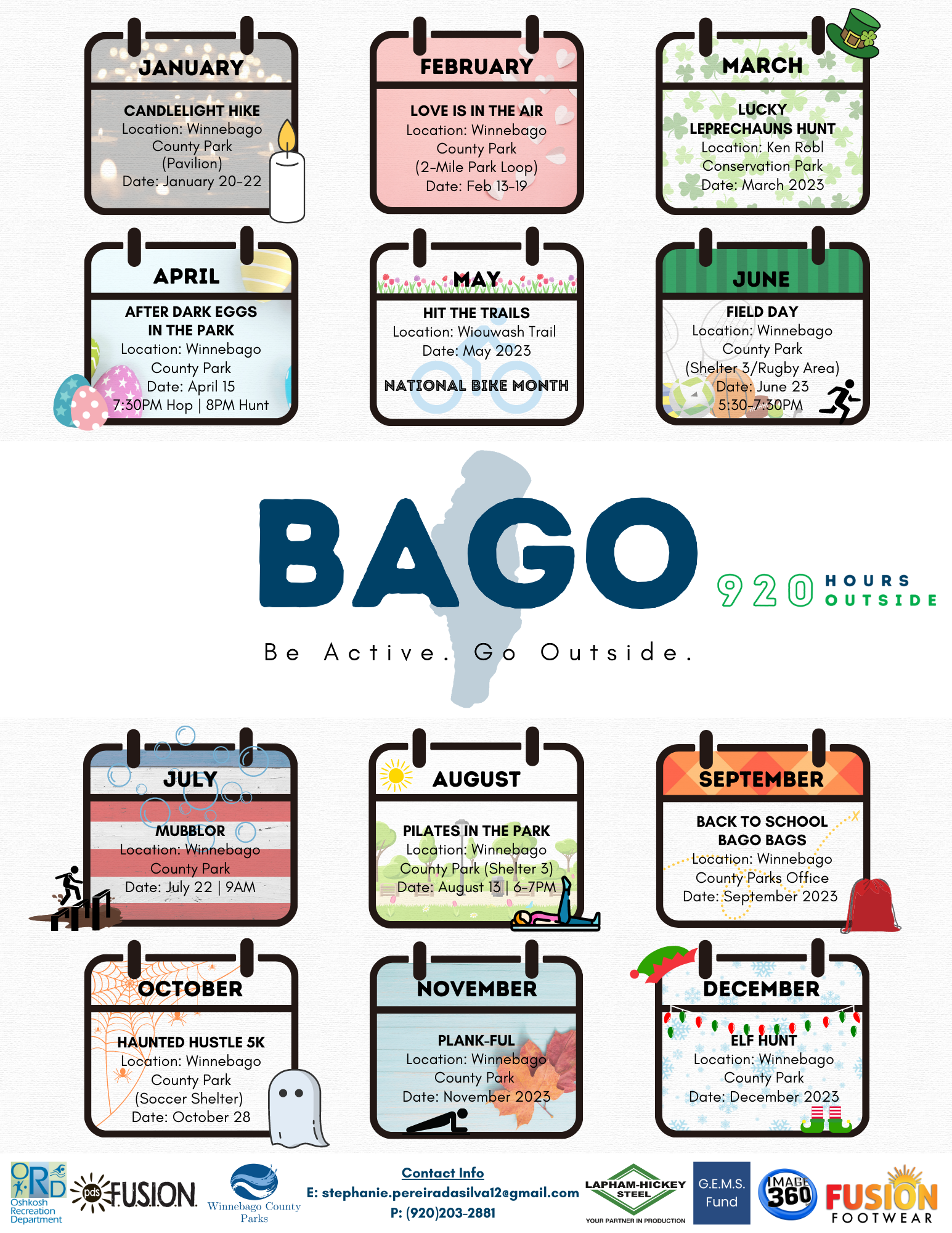 BAGO Event Calendar
