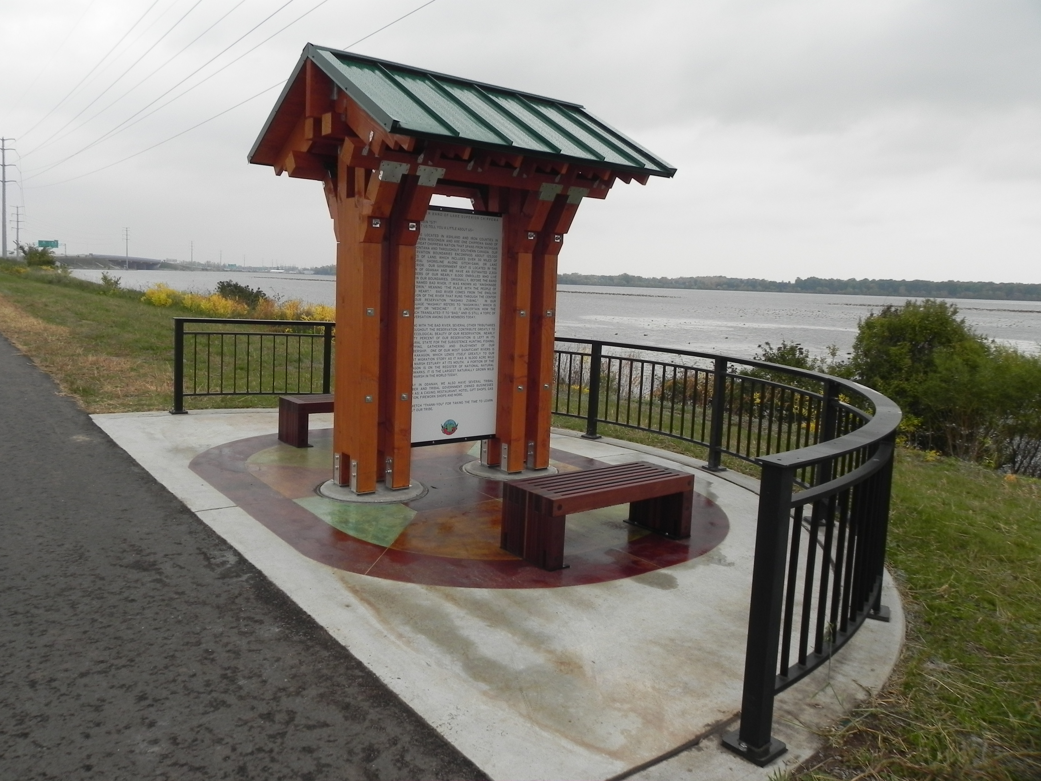 Tribal Heritage Crossing Trail Kiosk