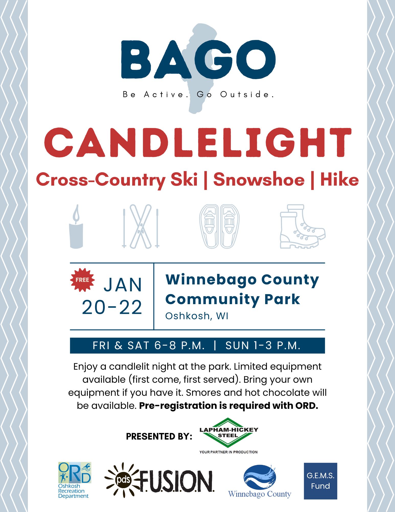 Candlelight Event Flyer