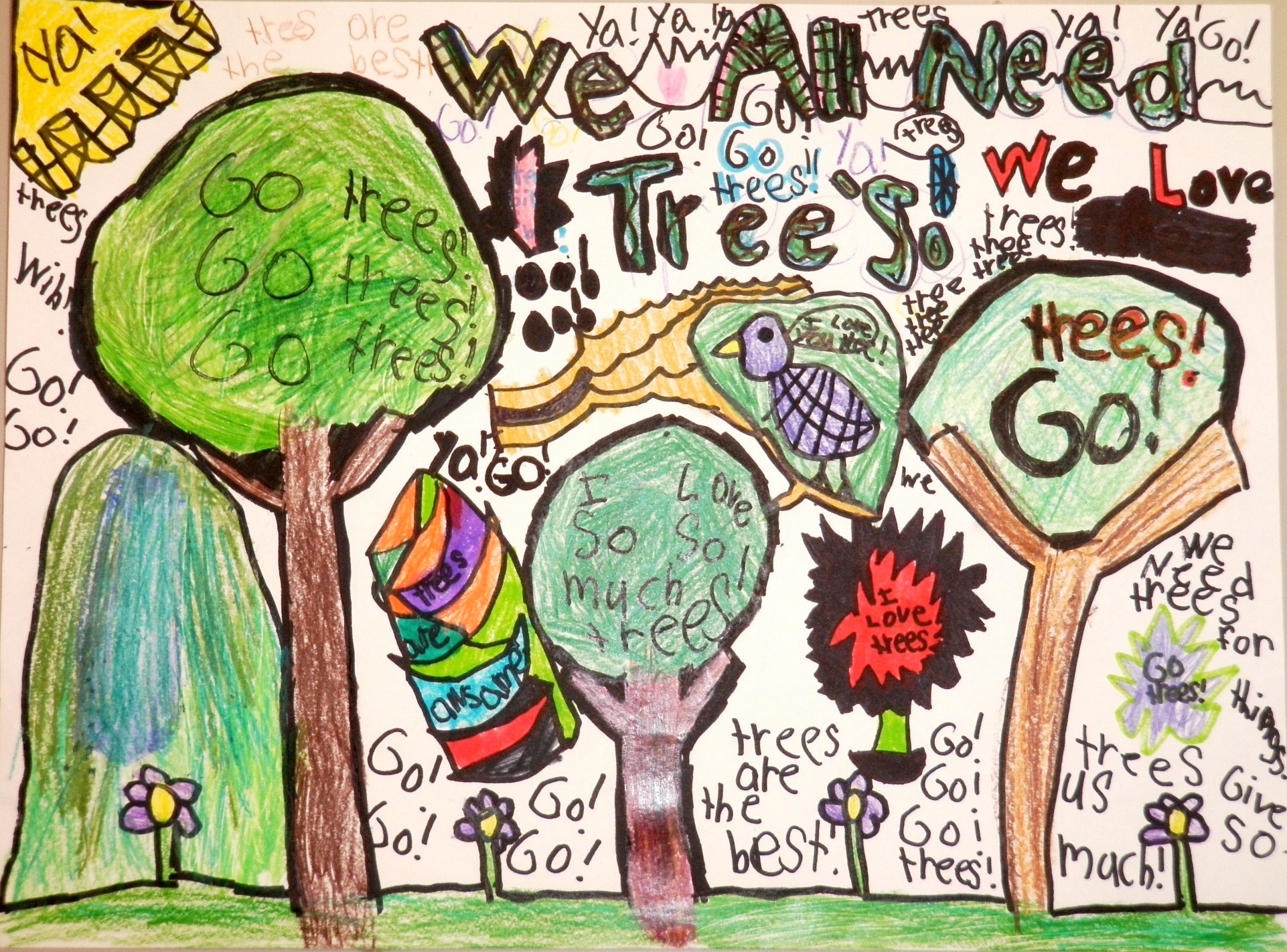Grades K-1, 3rd Place, Abigail McClone, St. Margaret Mary Elementary