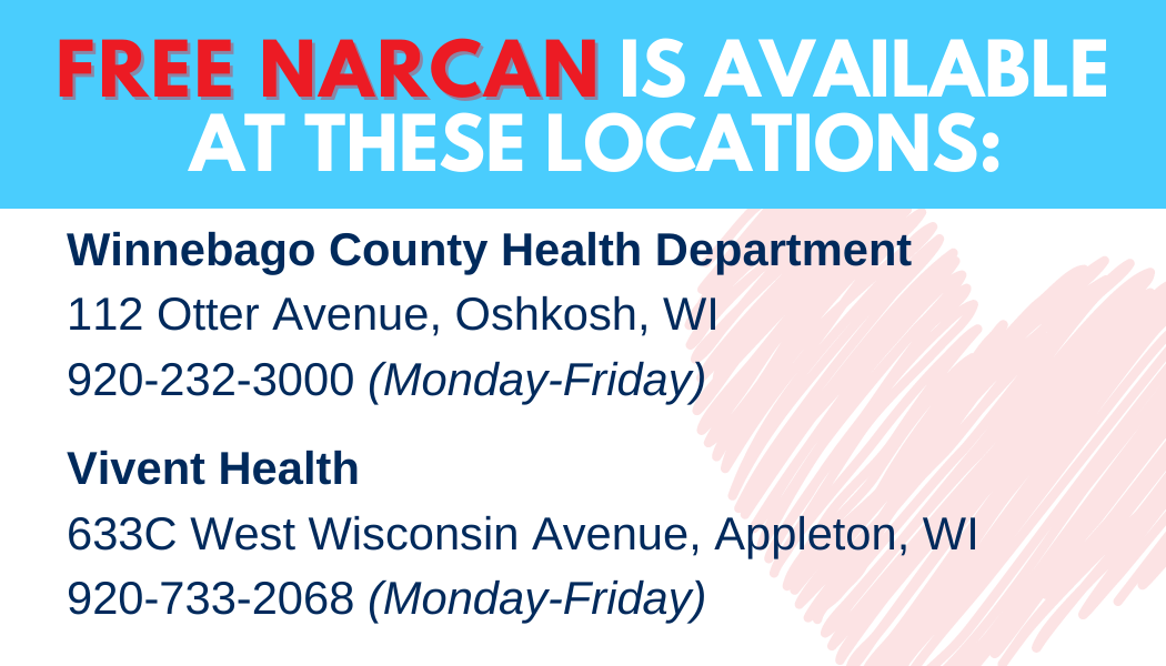 Free Narcan at Winnebago County Health Department