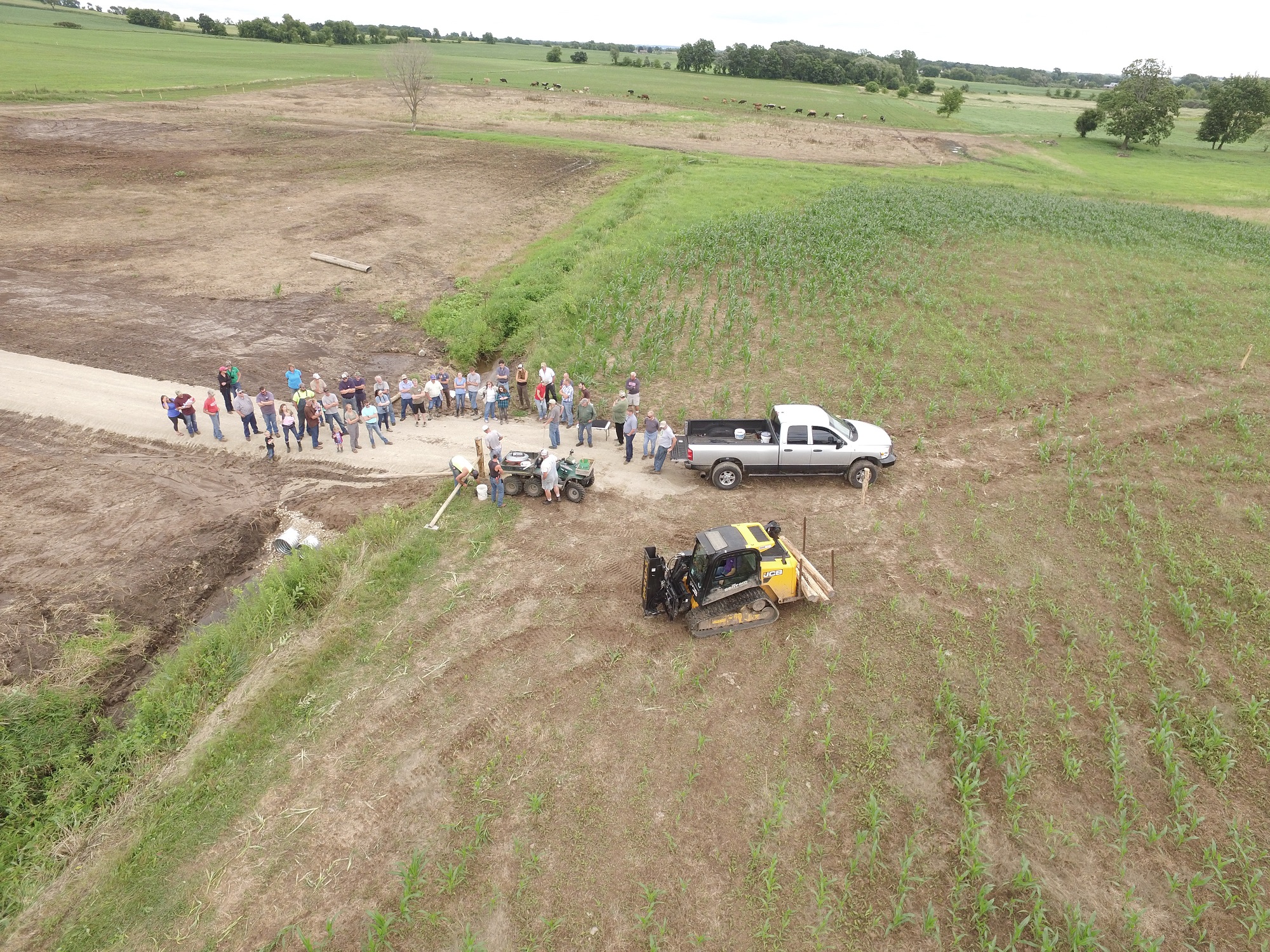 Grazing UAV photo