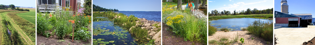 Photos of our completed conservation practices