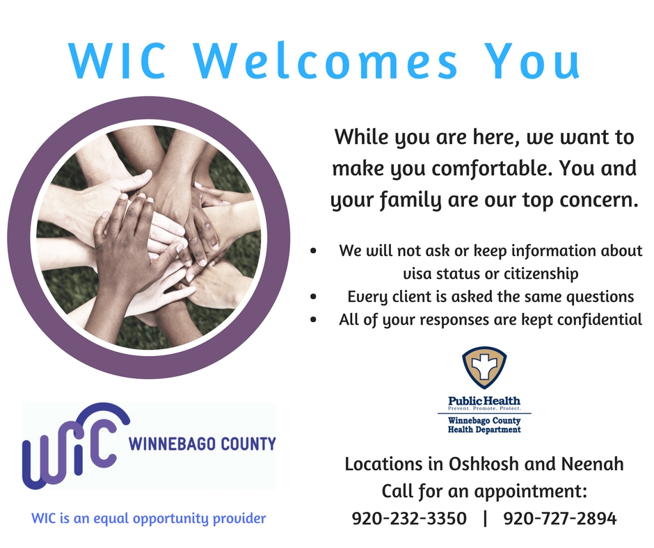 WIC welcomes everyone